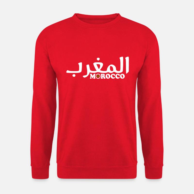 Morocco - Unisex Sweatshirt - red