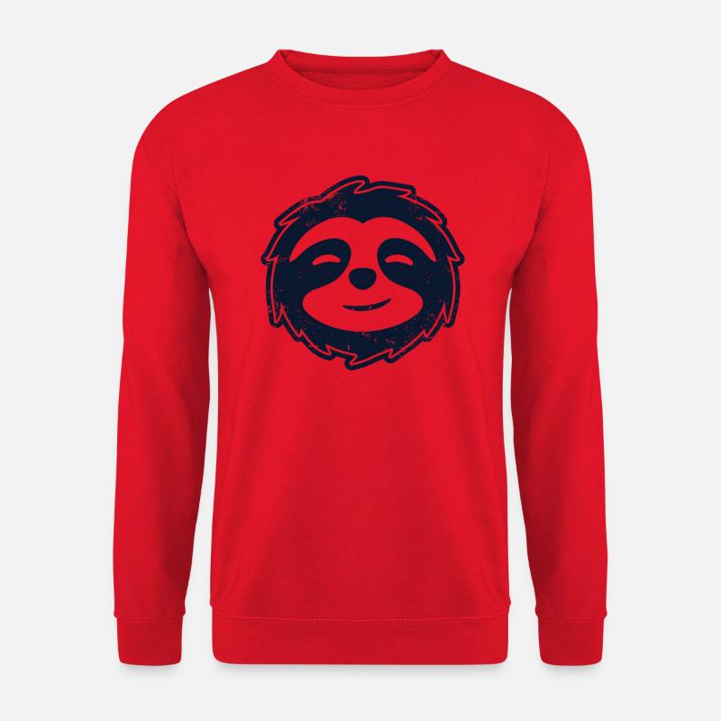 sloth - Unisex Sweatshirt - red