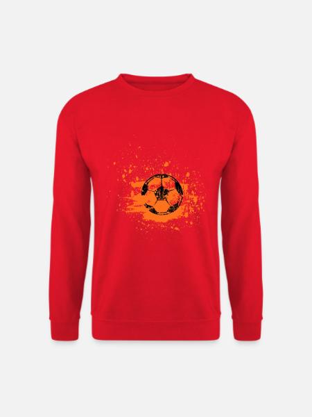 Football Netherlands orange national colours - Unisex Sweatshirt - red