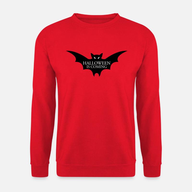 Halloween is coming Bat - Unisex Sweatshirt - red