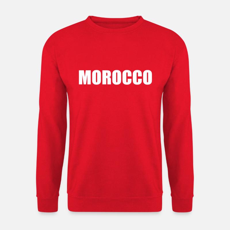 Morocco - Unisex Pullover - Rot