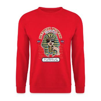 women with attitude - Sweat-shirt Unisexe - rouge - Devant - Alina (178cm) & Michal (187cm)