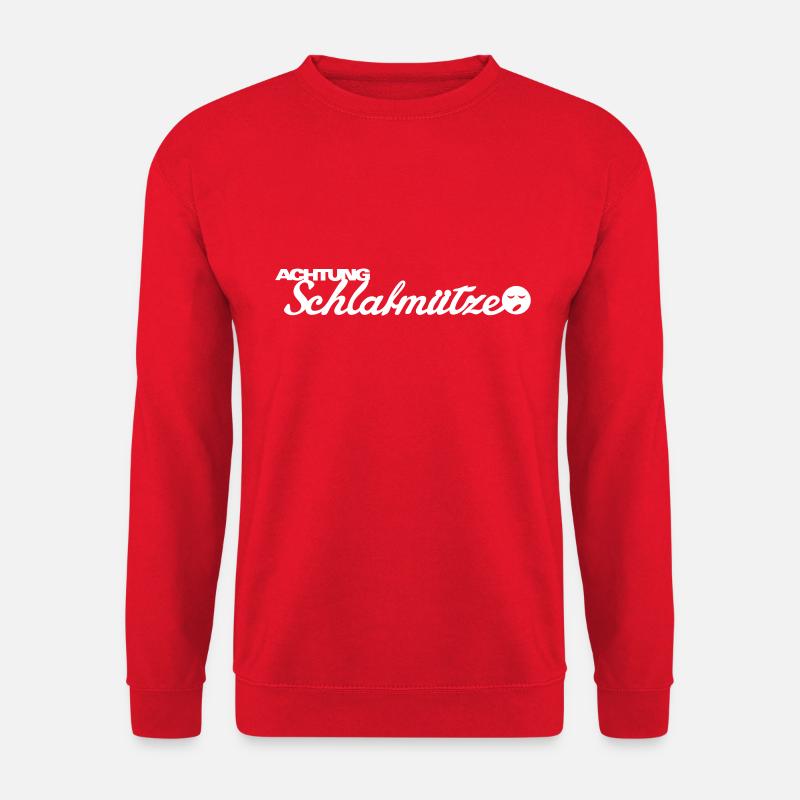 Schlafmütze - Unisex Pullover - Rot