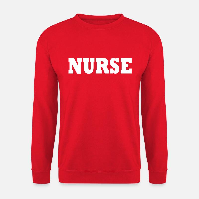 Nurse - Unisex Pullover - Rot