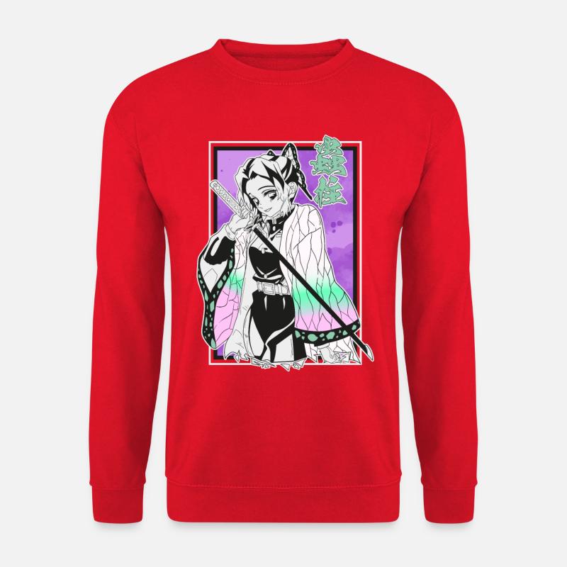 Kimetsu Shinobu - Unisex Pullover - Rot