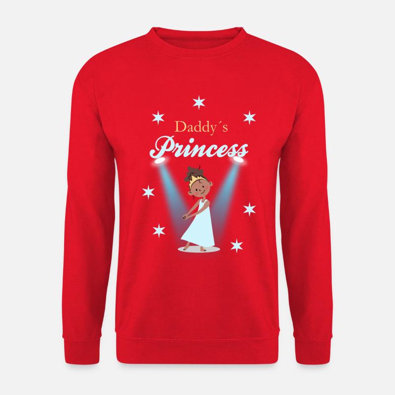 Papa Prinzessin - Unisex Pullover - Rot