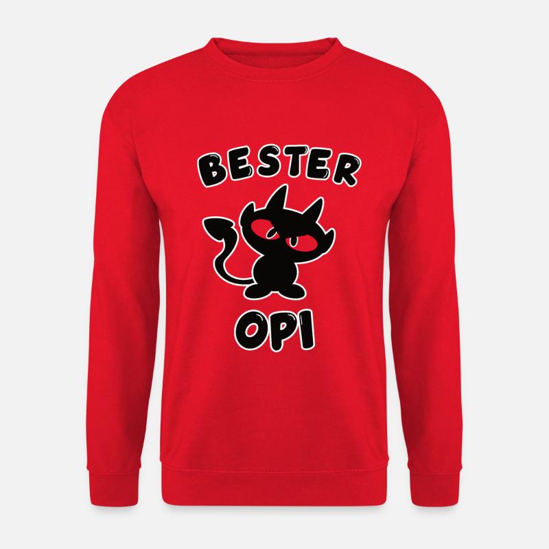 cooles bester Opi Design - Unisex Pullover - Rot