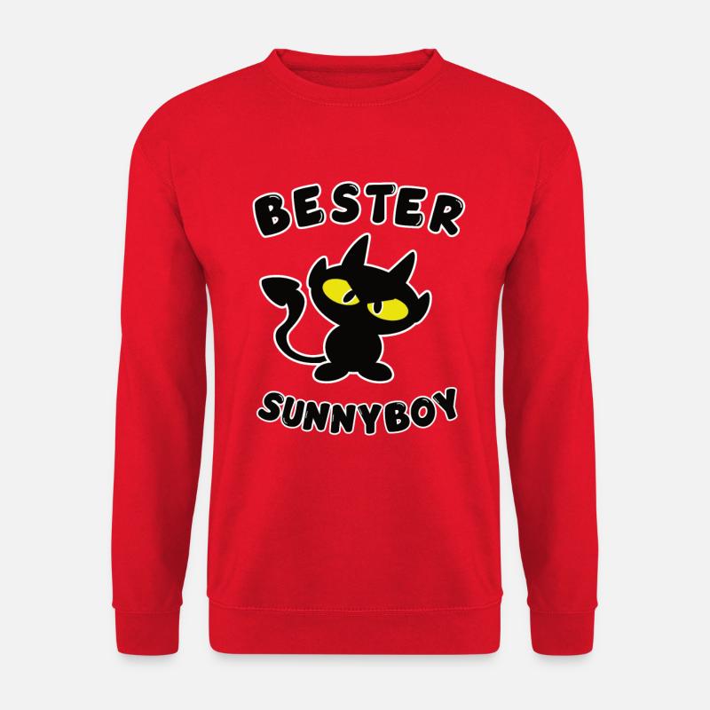Cool Meilleur design Sunnyboy - Sweat-shirt Unisexe - rouge