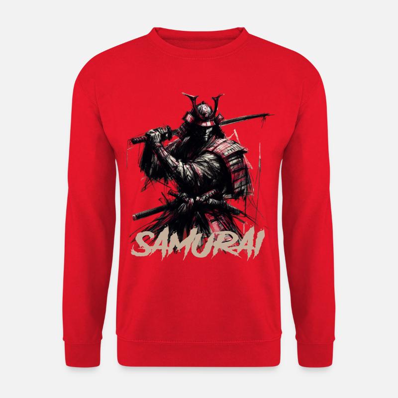Samouraï - Sweat-shirt Unisexe - rouge