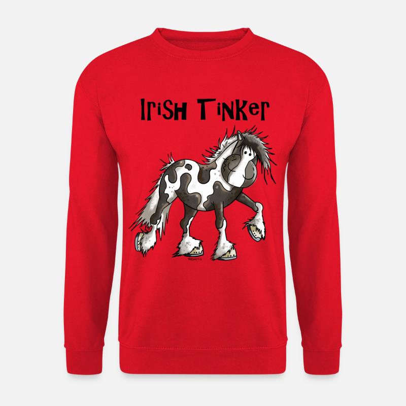 Tracy der Irish Tinker - Unisex Pullover - Rot