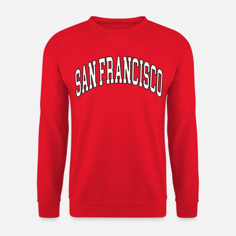San Francisco - Unisex Sweatshirt - red