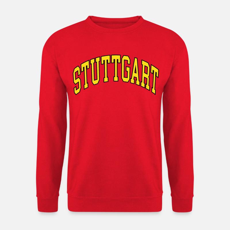 Stuttgart - Unisex Pullover - Rot
