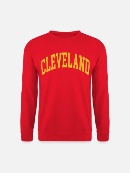 Cleveland - Unisex Sweatshirt - red