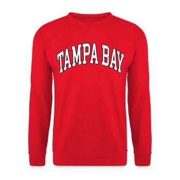 Baie de Tampa - Sweat-shirt Unisexe - rouge - Devant - Alina (178cm) & Michal (187cm)
