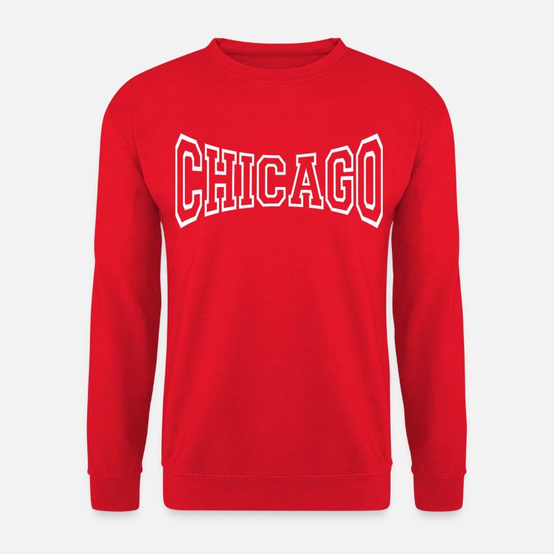 Chicago - Unisex Pullover - Rot