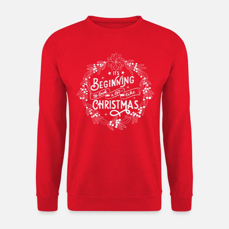 Noël approche - Sweat-shirt Unisexe - rouge