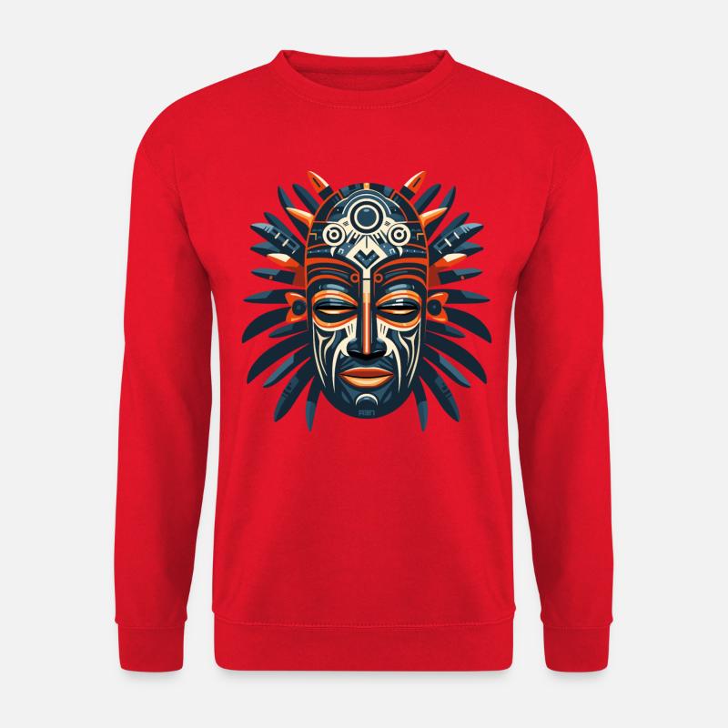 Chef de pow-wow - Sweat-shirt Unisexe - rouge