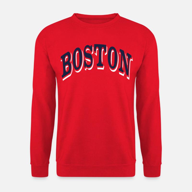 Boston - Sweat-shirt Unisexe - rouge