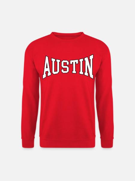 Austin - Unisex Sweatshirt - red