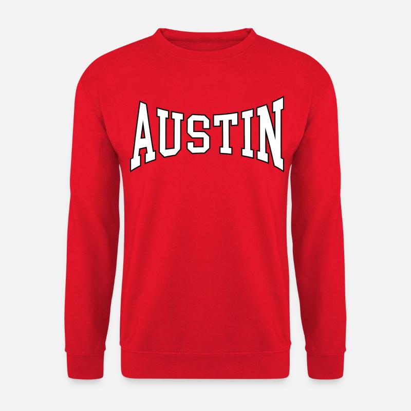 Austin - Unisex Sweatshirt - red