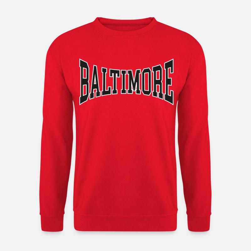 Baltimore - Unisex Pullover - Rot