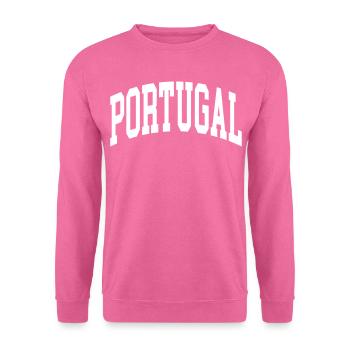 Portugal - Sweat-shirt Unisexe - rose - Devant