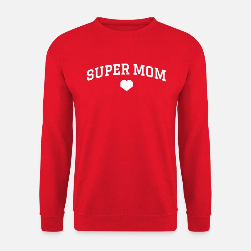 Super mein Herz - Unisex Pullover - Rot