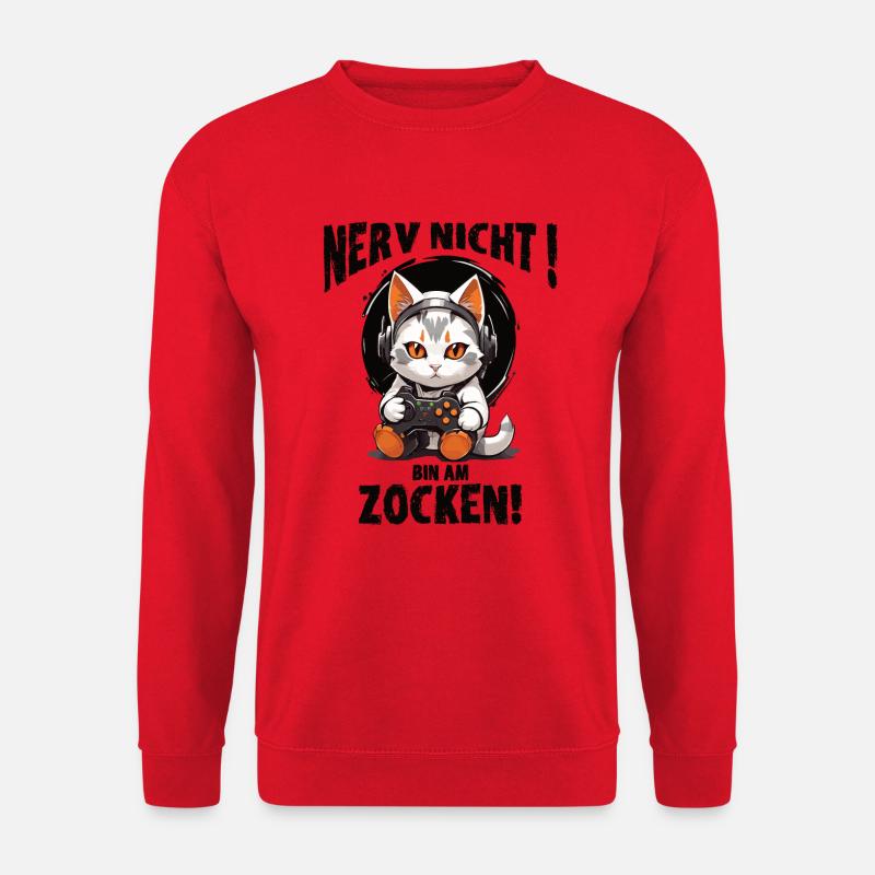 Don't bother! I'm gambling! - Unisex Sweatshirt - red