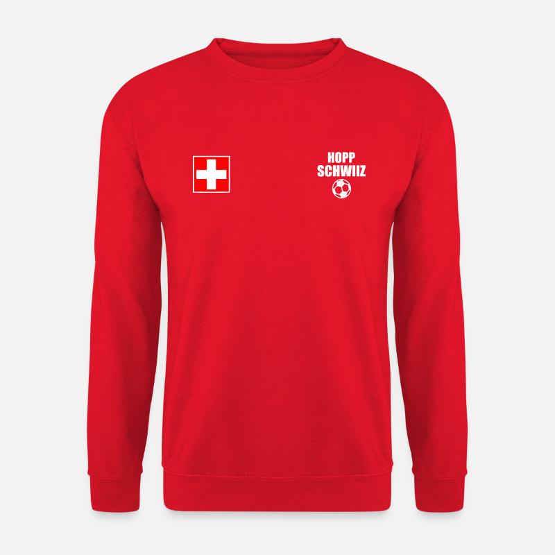 Switzerland - Unisex Sweatshirt - red