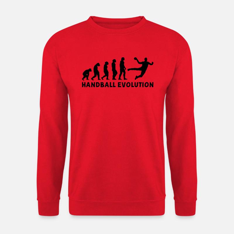 Handball Evolution I - noir - Sweat-shirt Unisexe - rouge