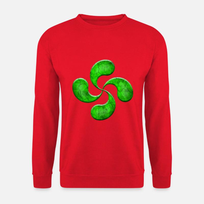 GRÜNER LAUBURU - Unisex Pullover - Rot