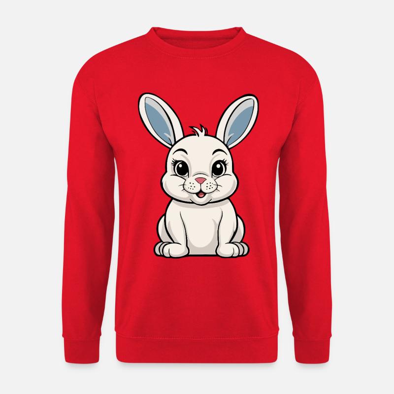 White Rabbit - Unisex Sweatshirt - red