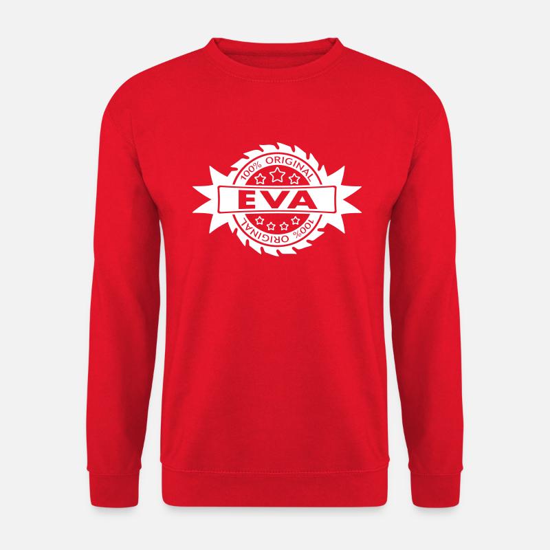 EVA star original 1c - Unisex Pullover - Rot