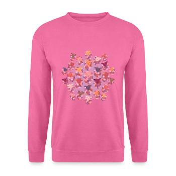 Compter les moutons Multi - Sweat-shirt Unisexe - rose - Devant