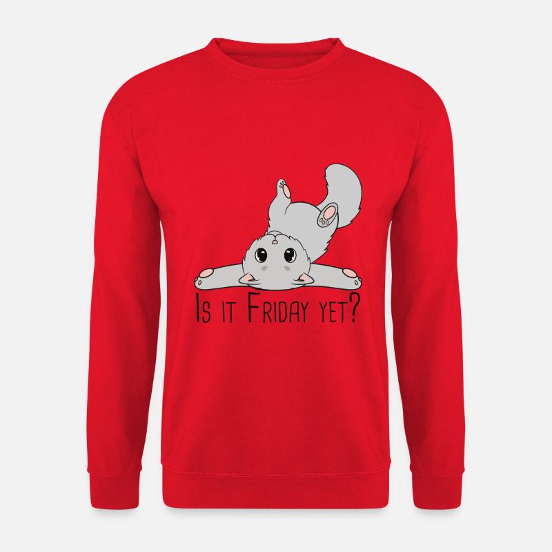 Is it Friday yet? - Unisex Sweatshirt - red