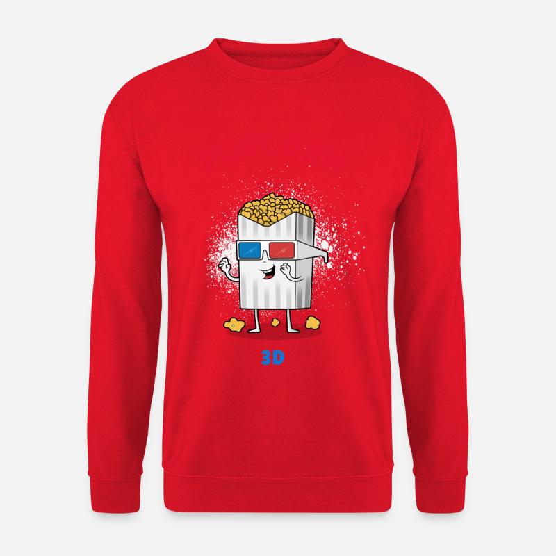 Popcorn - Unisex Pullover - Rot