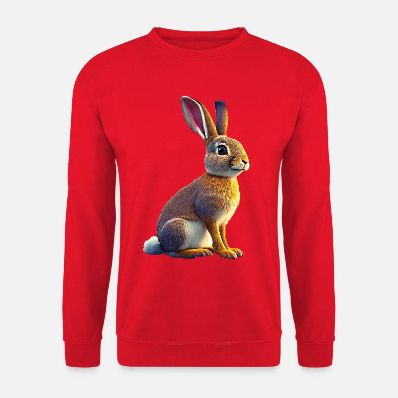 Hare-Hare - Unisex Sweatshirt - red