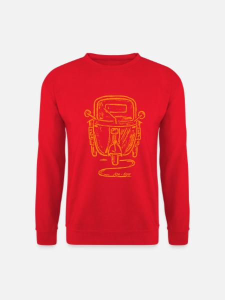 APE ohne Kasten alt gelb APE-tizer - Unisex Pullover - Rot
