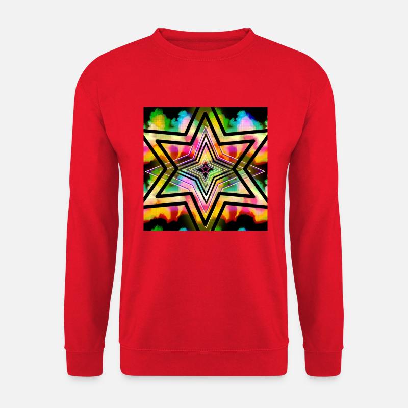 Sterne - Abbild - 2023 - Unisex Pullover - Rot