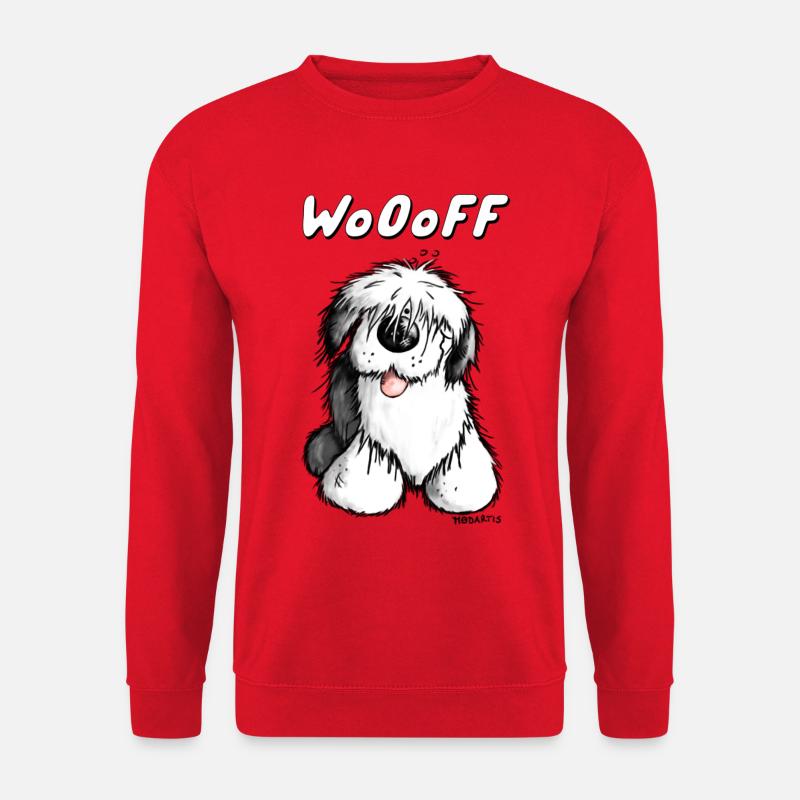 Woooff Bobtail - Unisex Sweatshirt - red