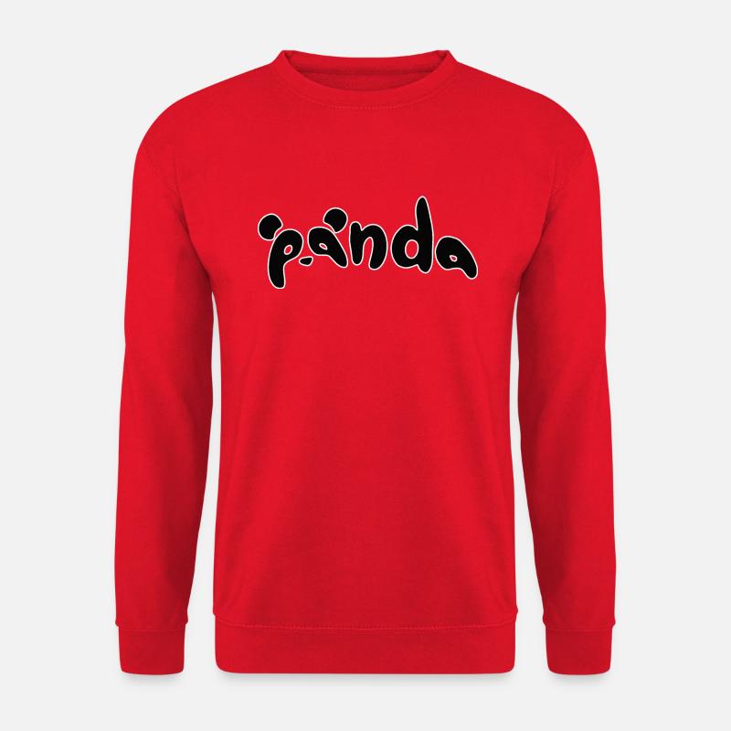 Panda - Unisex Sweatshirt - red