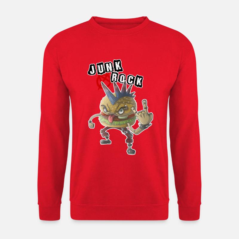 Junk Rock - Unisex Pullover - Rot