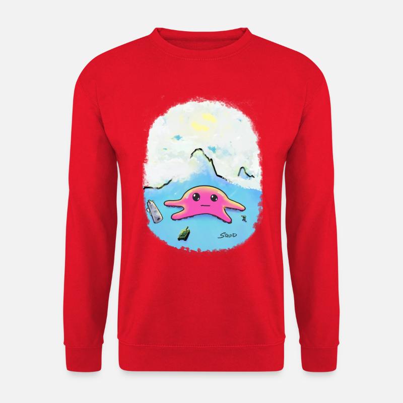 War-Squid - Unisex Sweatshirt - red
