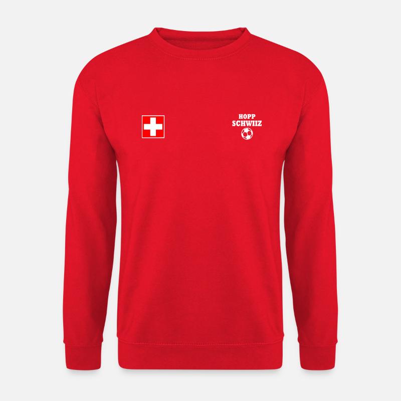 Schweiz - Unisex Pullover - Rot