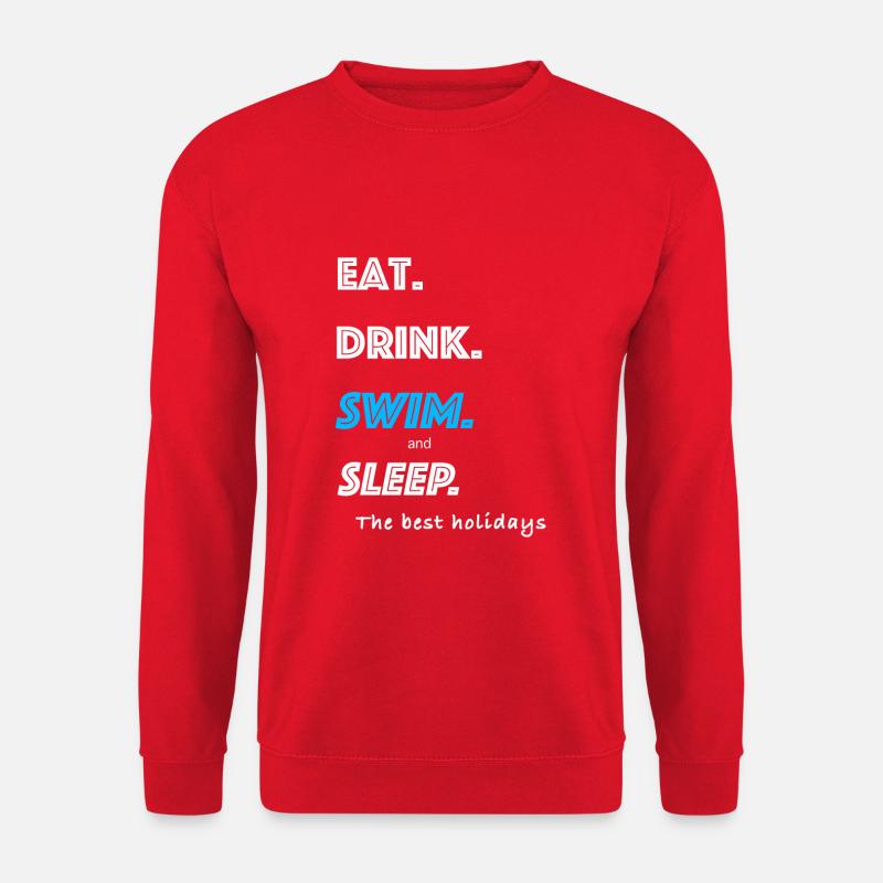 Ferien - Unisex Pullover - Rot