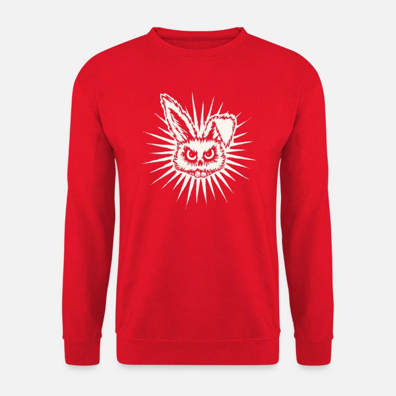 Rrrabbit - Sweat-shirt Unisexe - rouge