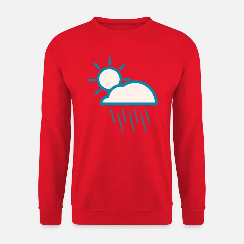 Wetter Wechselhaft - Unisex Pullover - Rot