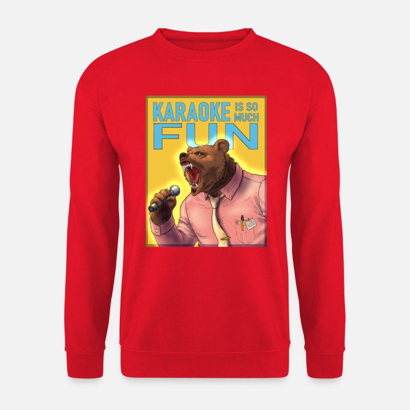 Karaoke! - Unisex Pullover - Rot