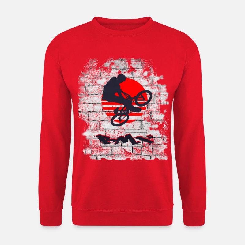 BMX - Unisex Sweatshirt - red