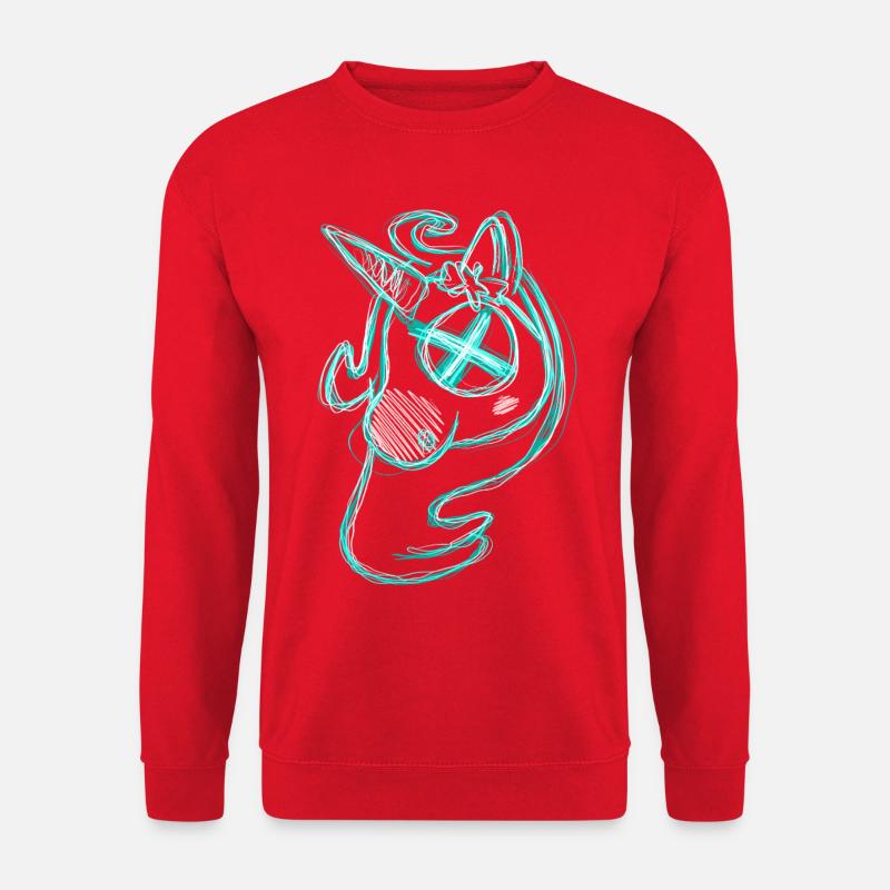 Uni vert mort - Sweat-shirt Unisexe - rouge